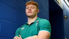 Ward eyes debut after ‘surreal’ Irish rugby rise