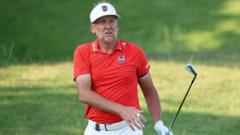 Poulter suffers knee injury ‘hopping up two steps’