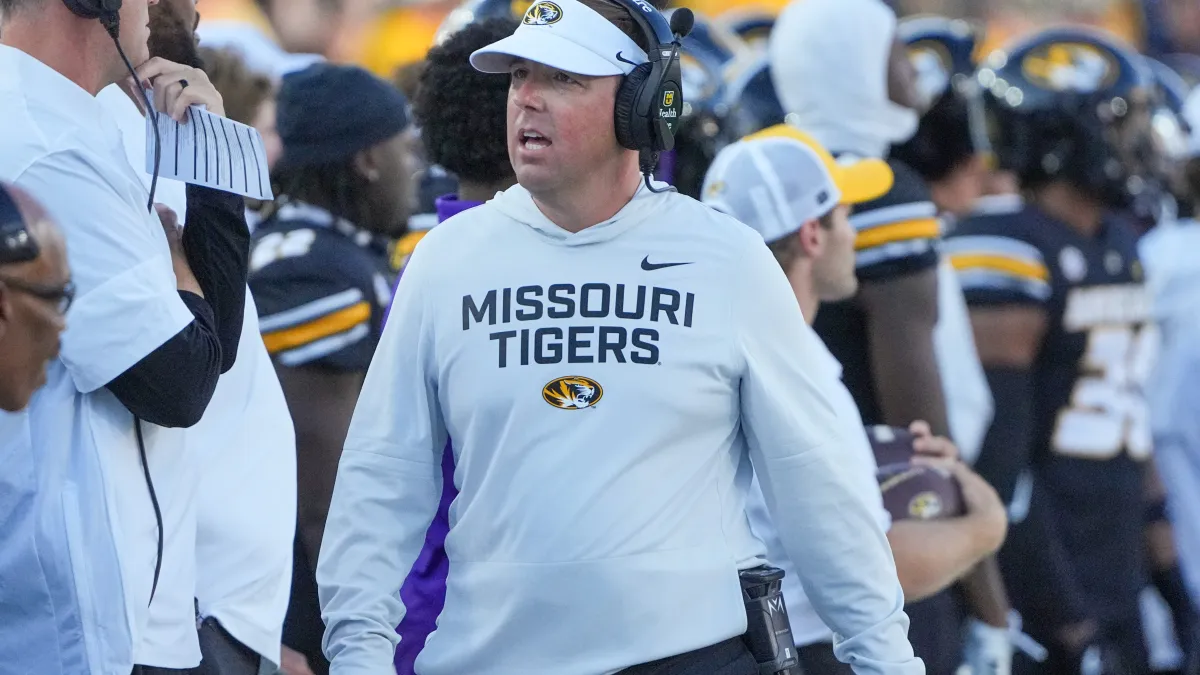 Missouri’s Eli Drinkwitz becomes newest SEC coach upset over Big Ten schedules